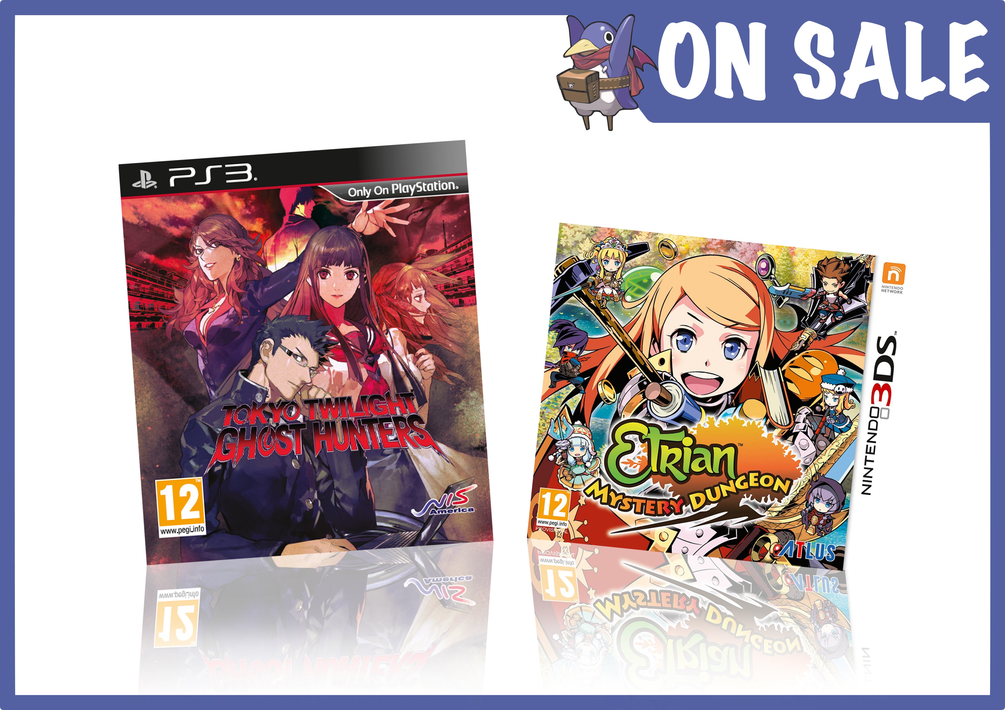 Deal of the Week - Etrian Mystery Dungeon and Tokyo Twilight Ghost Hunters!