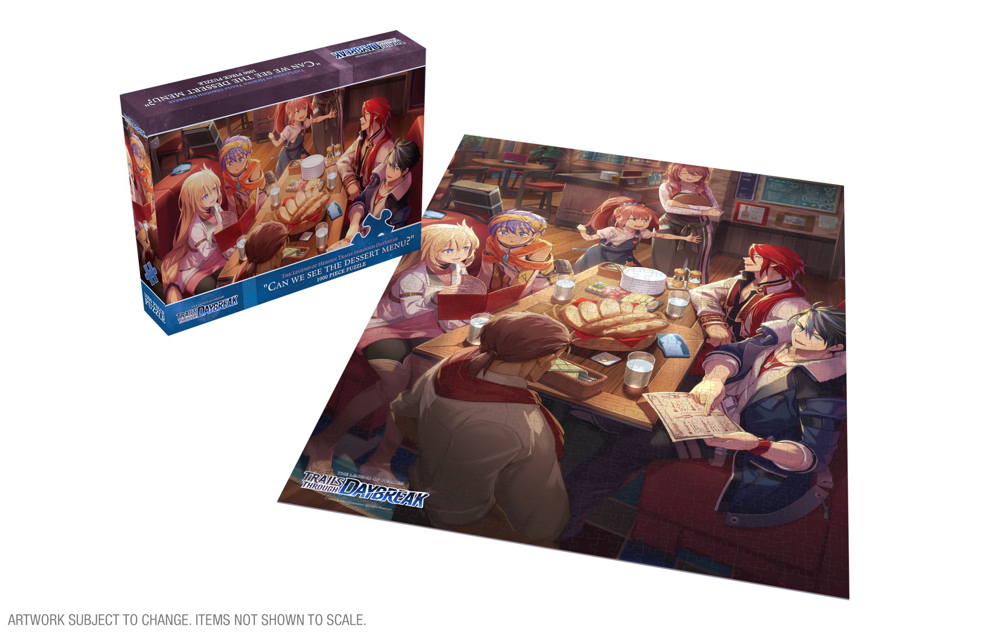 Trails through Daybreak - "Can we see the dessert menu?" 1000-piece puzzle