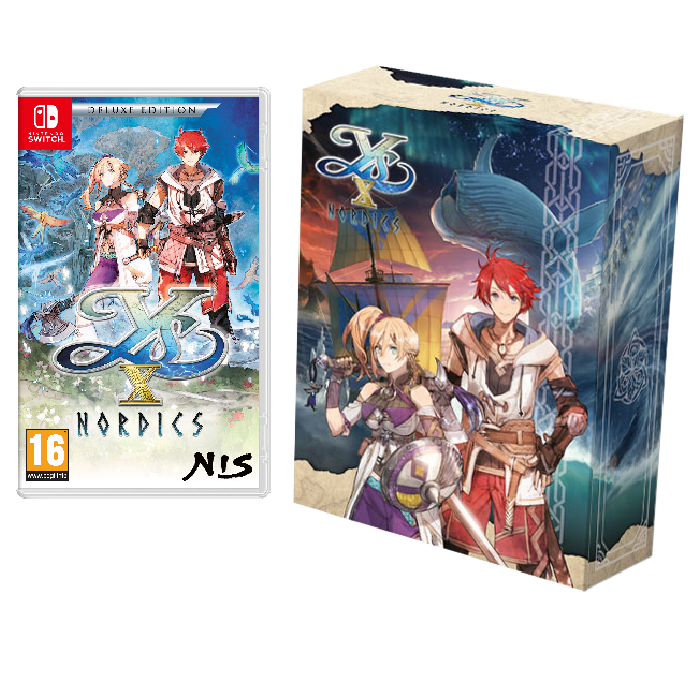 Nintendo Switch Ys Nordics Adol Christin Edition Ys X: Nordics - Limited Edition – NIS Online Store Europe (UK)