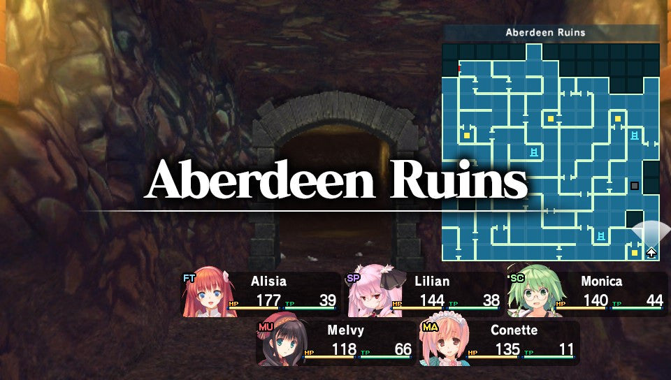 Dungeon Travelers 2: The Royal Library & The Monster Seal Screenshot