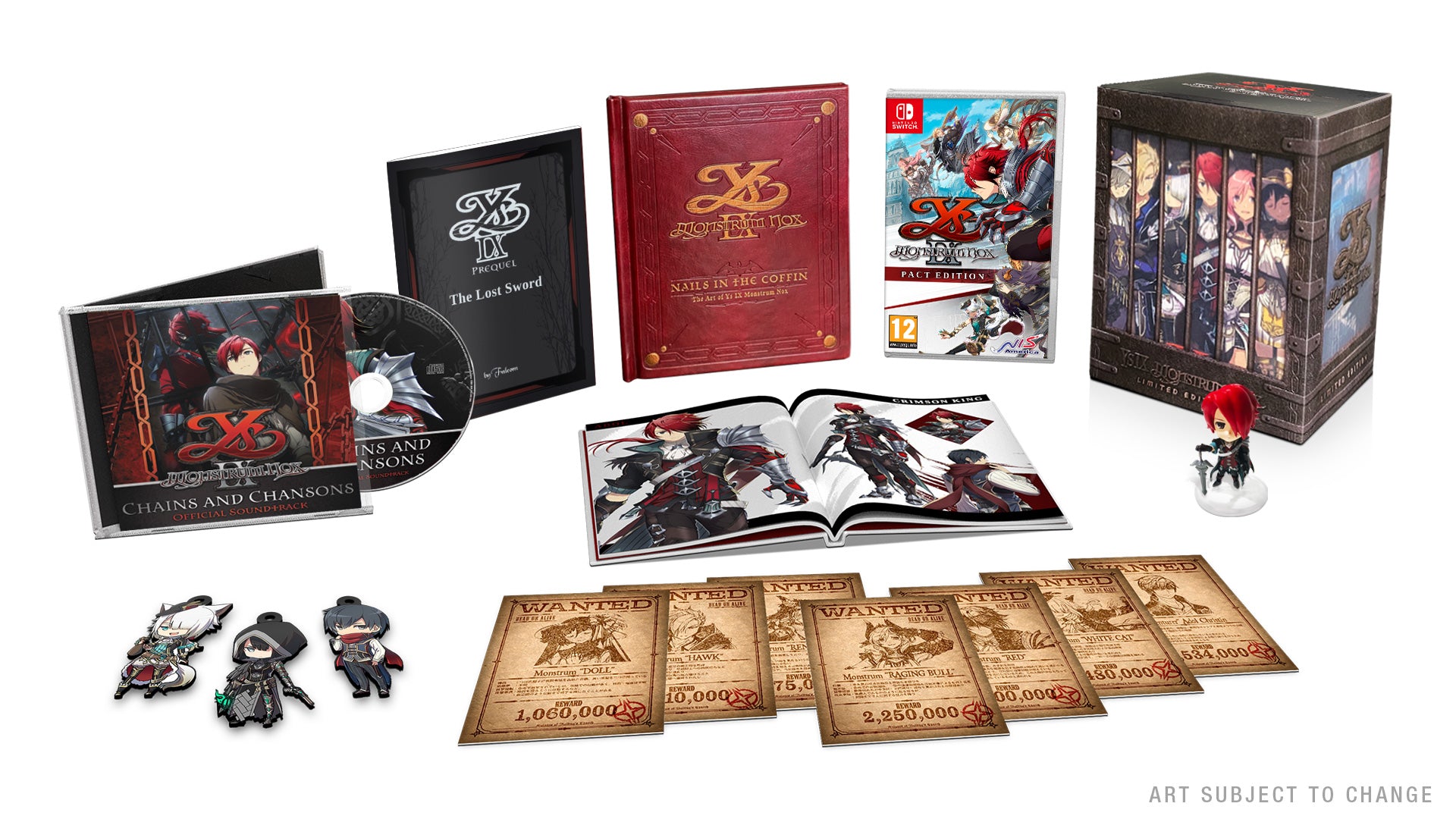 Ys IX: Monstrum Nox  - Limited Edition - Nintendo Switch™