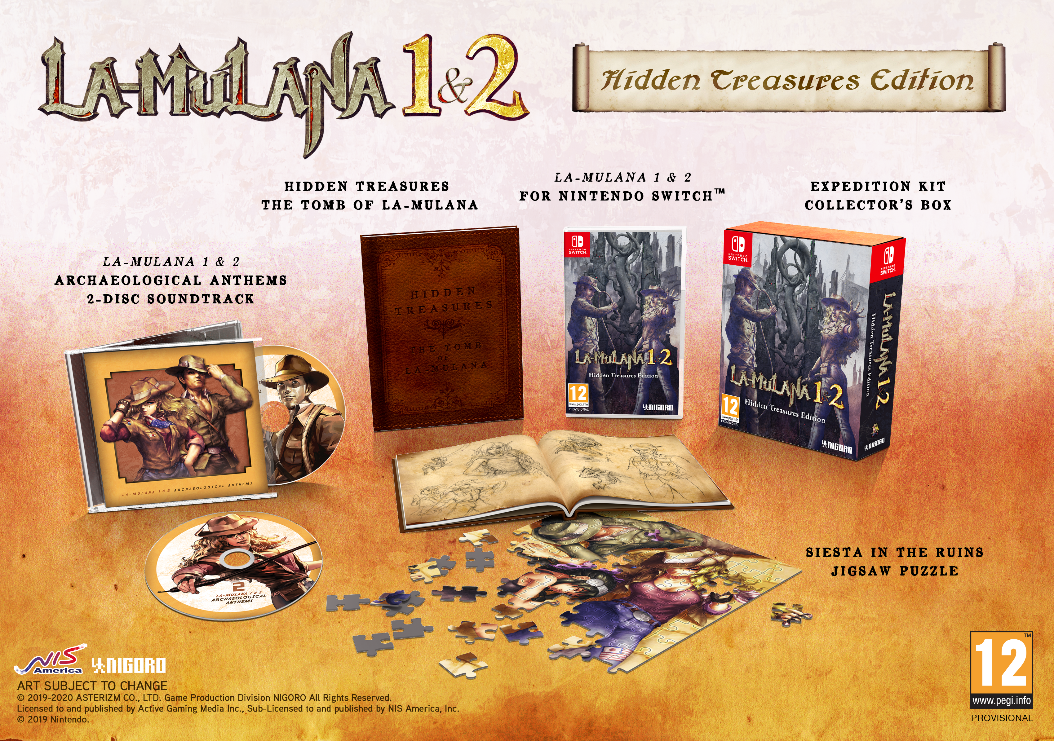 LA-MULANA 1 & 2 - Limited Edition - Nintendo Switch™