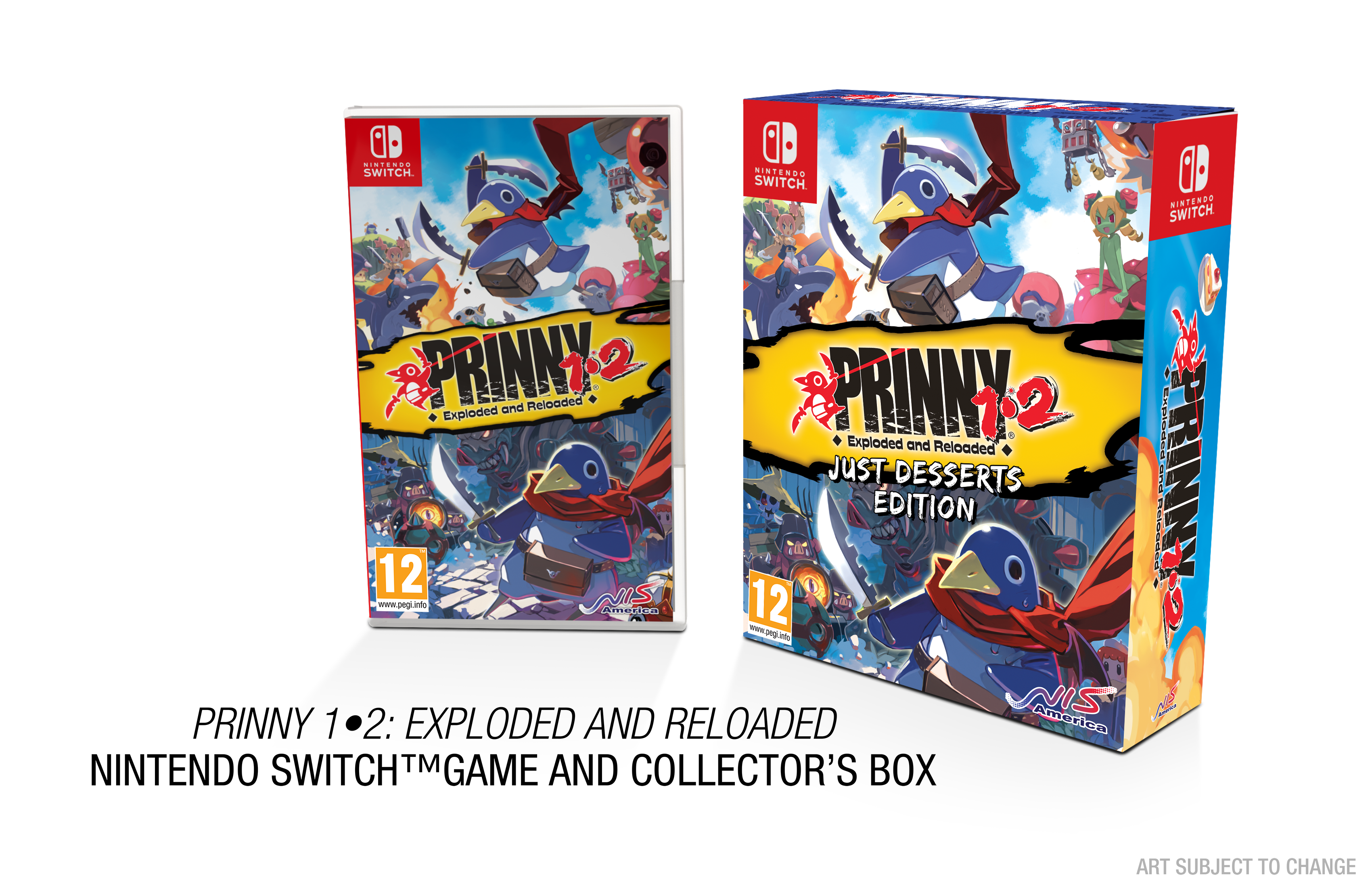 Prinny 1•2: Exploded and Reloaded Just Desserts Edition - Nintendo Switch™