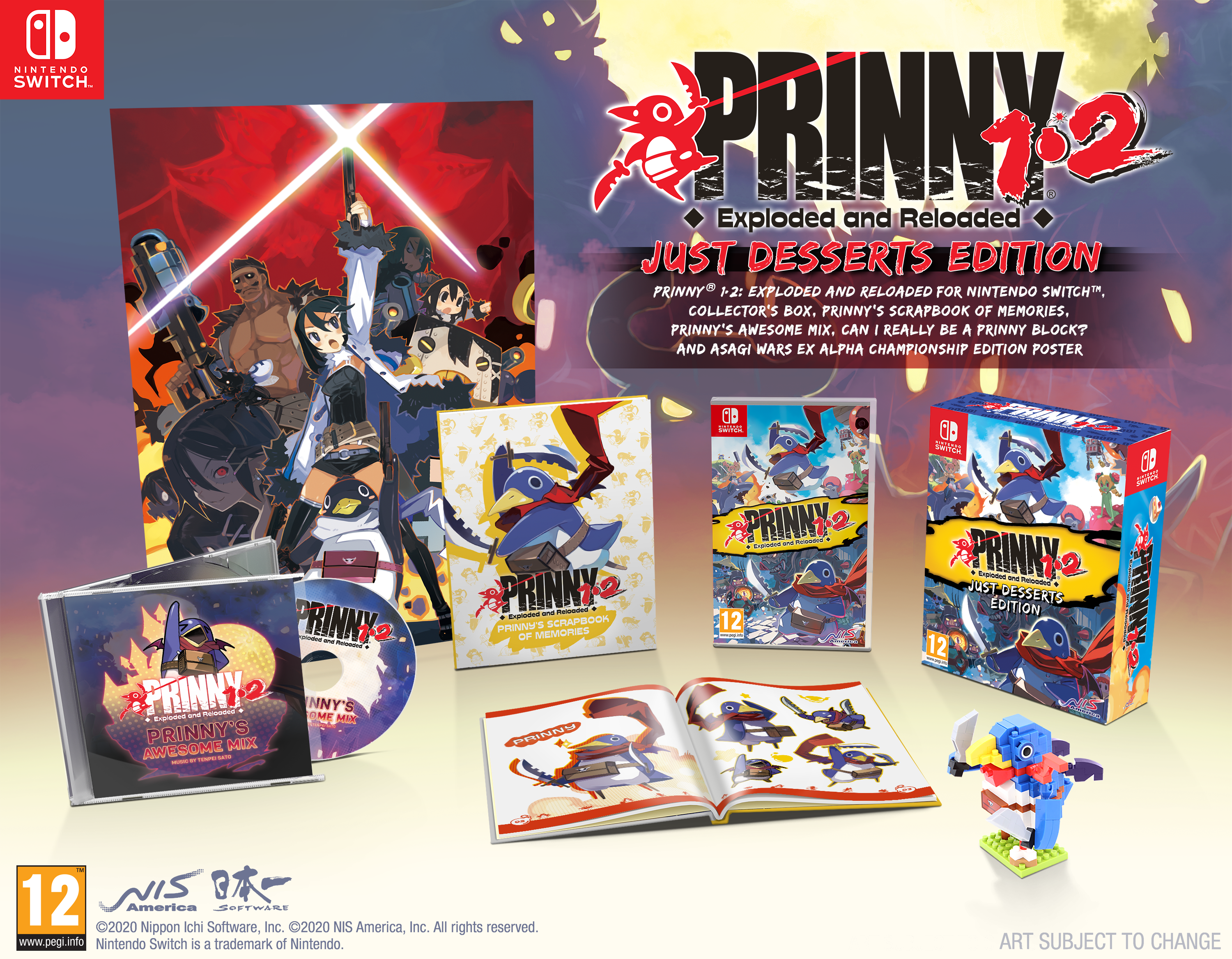 Prinny 1•2: Exploded and Reloaded Just Desserts Edition - Nintendo Switch™