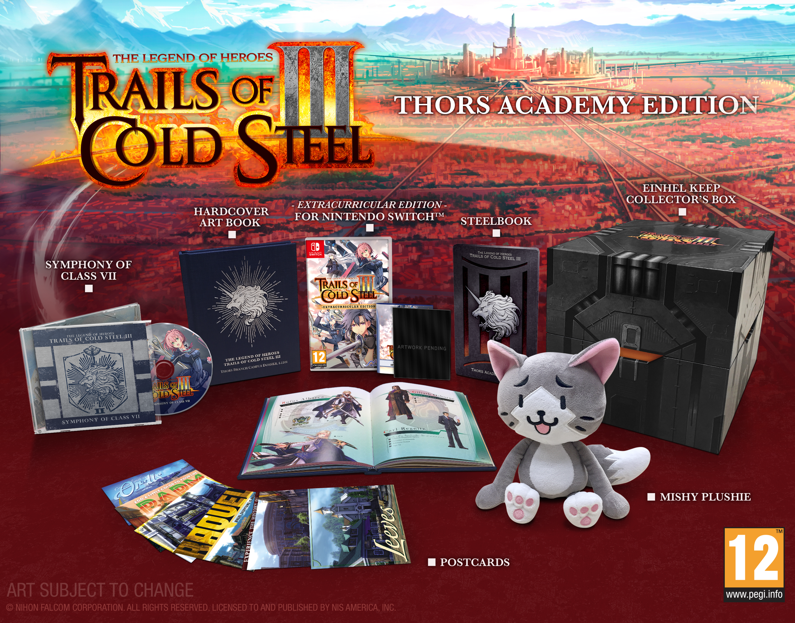 The Legend of Heroes: Trails of Cold Steel III - Thors Academy Edition - Nintendo Switch™