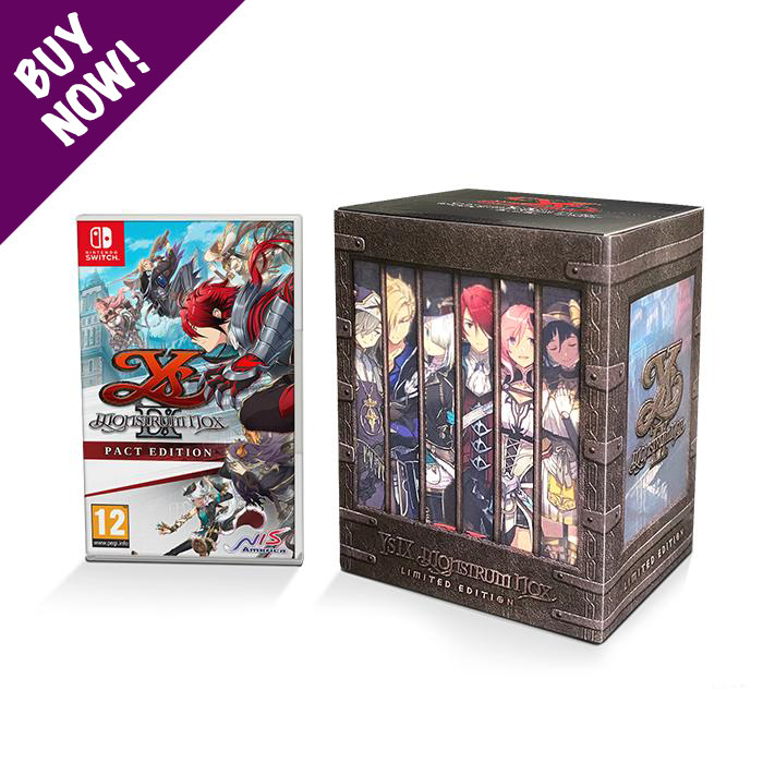 Ys IX: Monstrum Nox  - Limited Edition - Nintendo Switch™