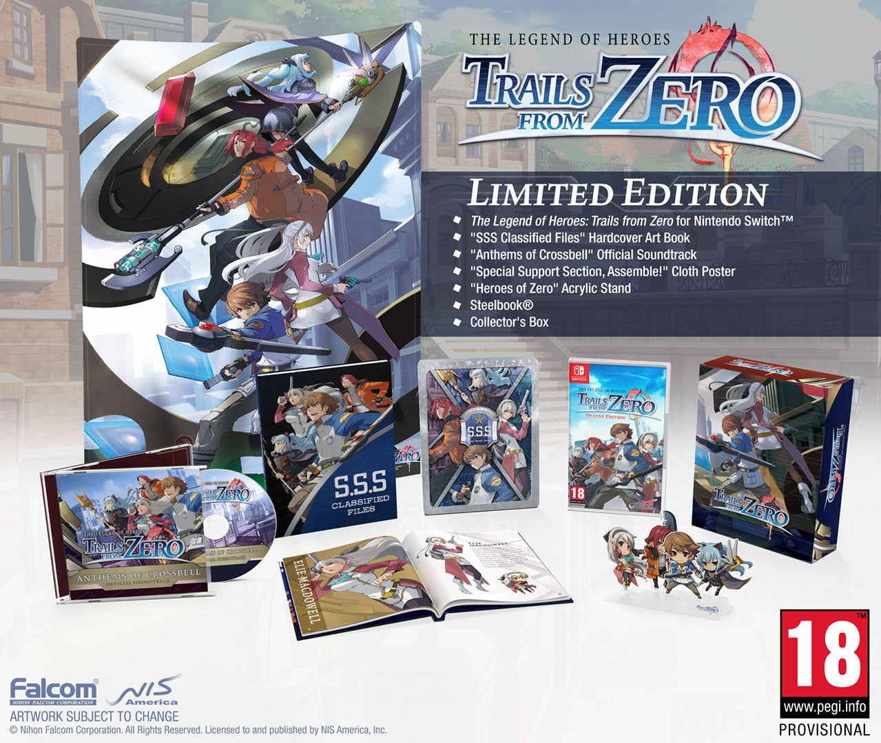 The Legend of Heroes: Trails from Zero - Limited Edition - Nintendo Switch™