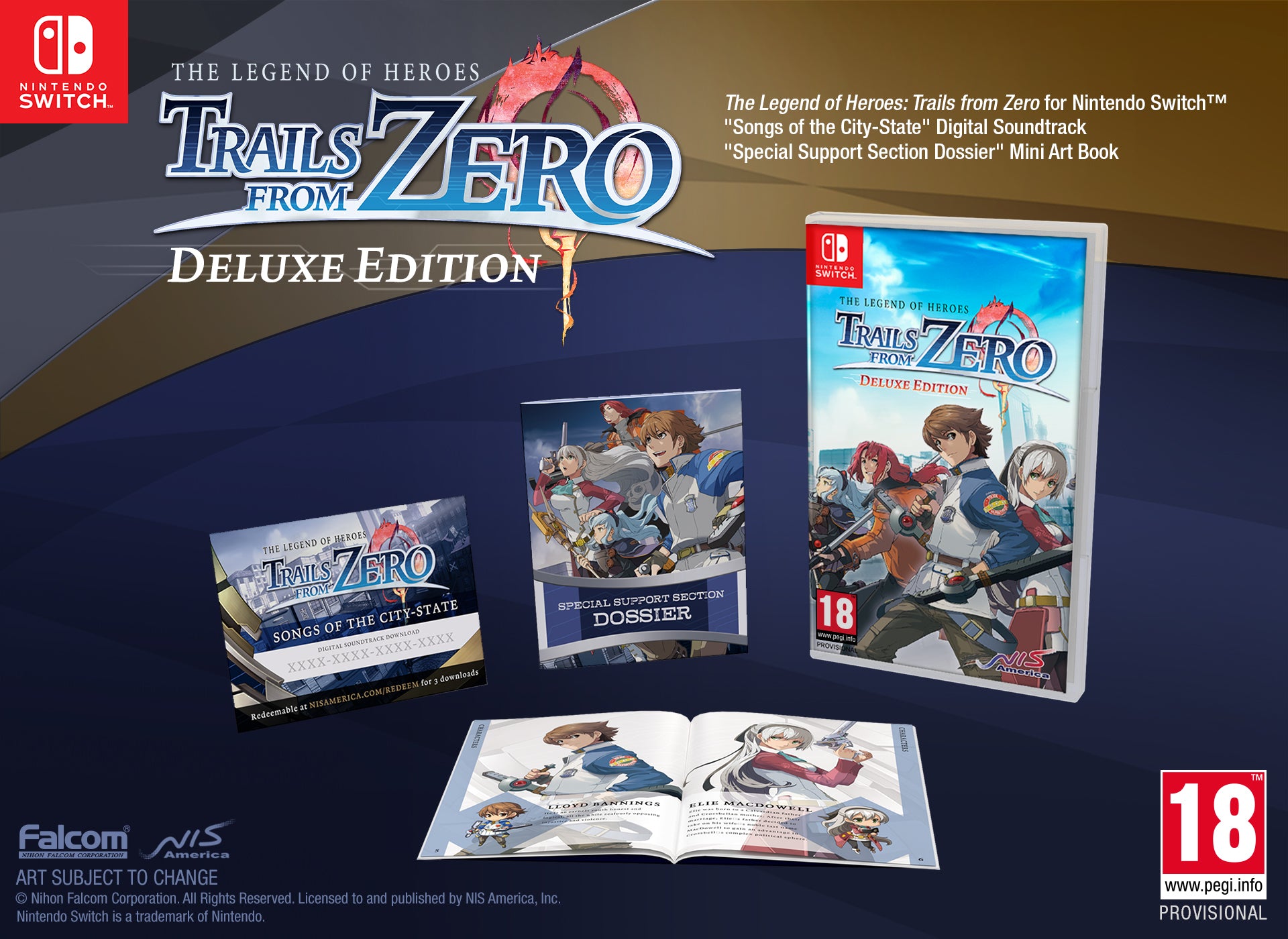 The Legend of Heroes: Trails from Zero - Standard Edition - Nintendo Switch™