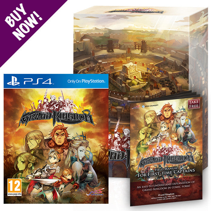 Grand Kingdom Collectors Box and Game