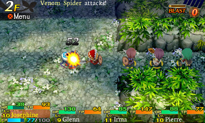 Etrian Mystery Dungeon Screenshot