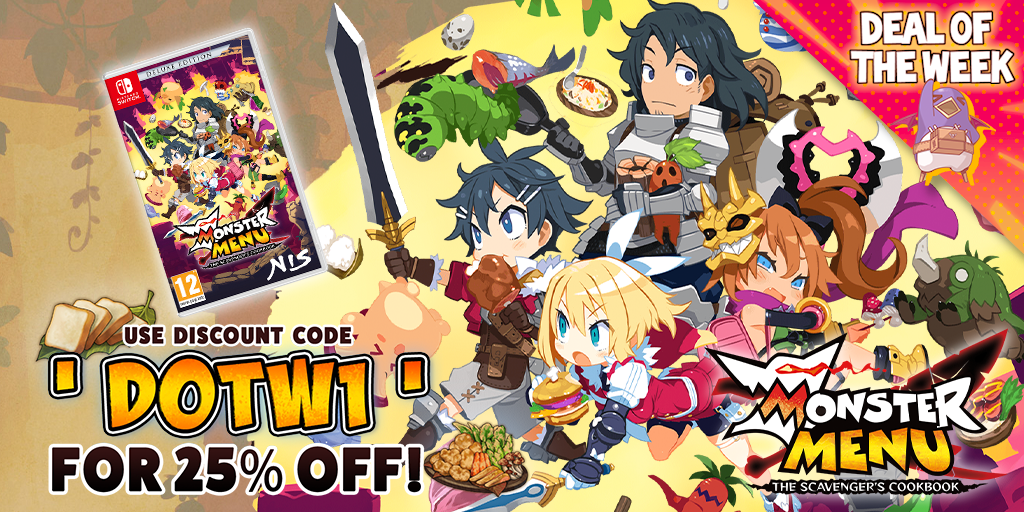 Nintendo Cookbook Deal of the Week | Monster Menu: The Scavenger's Cookbook | Deluxe Edi ...