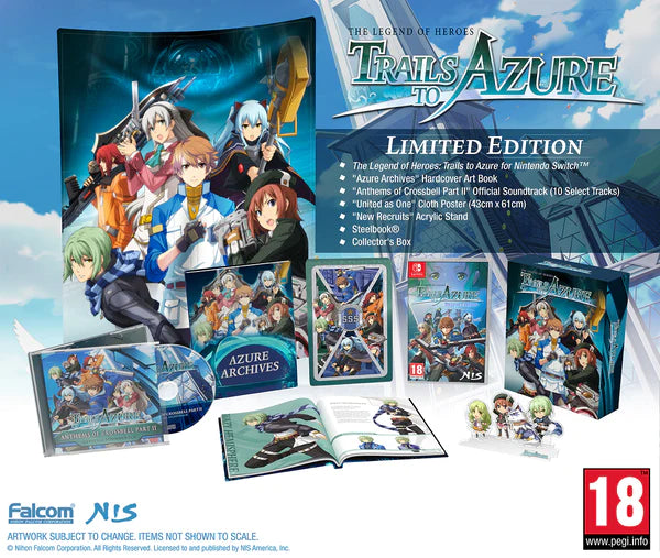 The Legend of Heroes: Trails to Azure is Available Now!