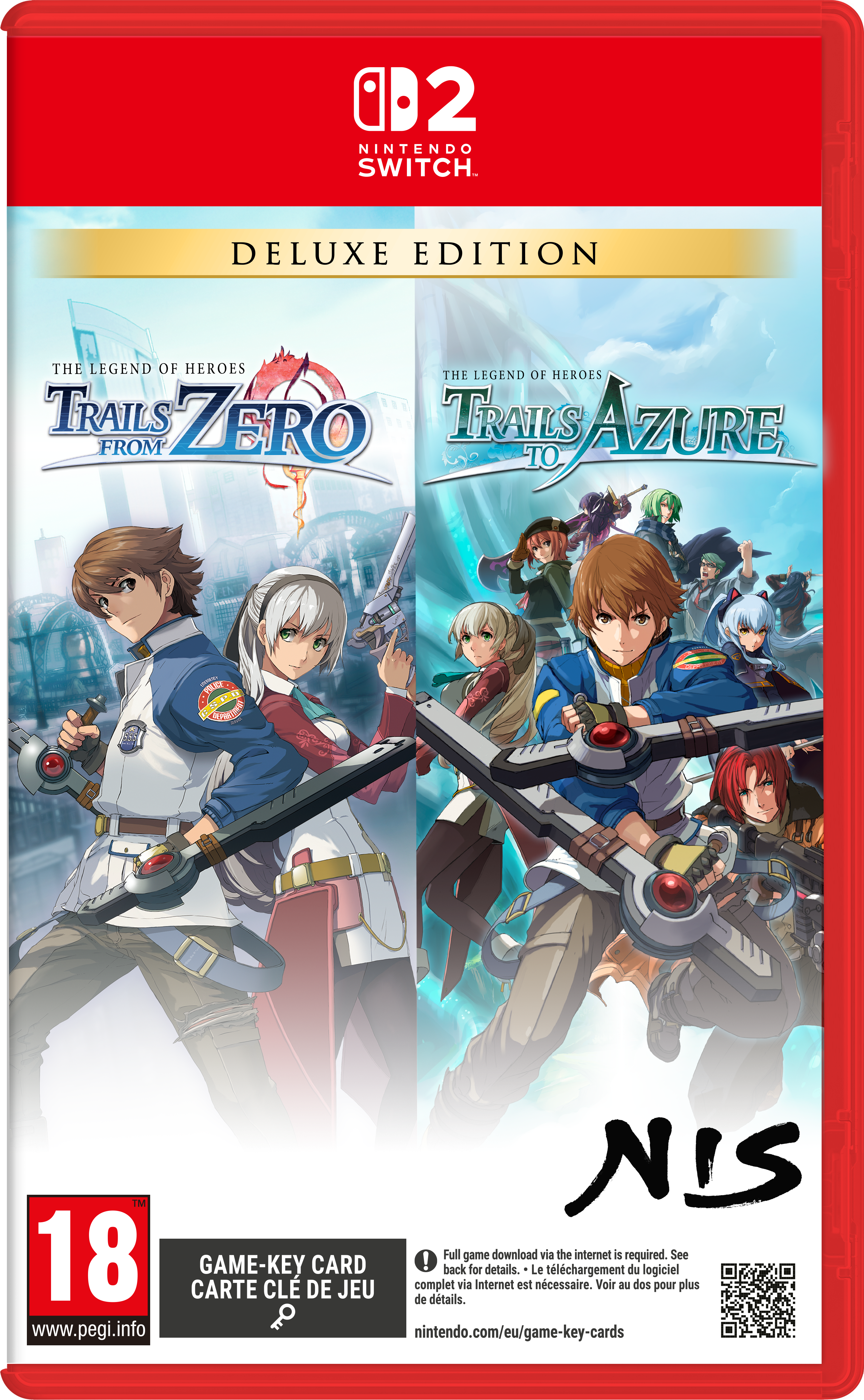 The Legend of Heroes: Trails from Zero / The Legend of Heroes: Trails to Azure  - Limited Edition - Nintendo Switch™ 2