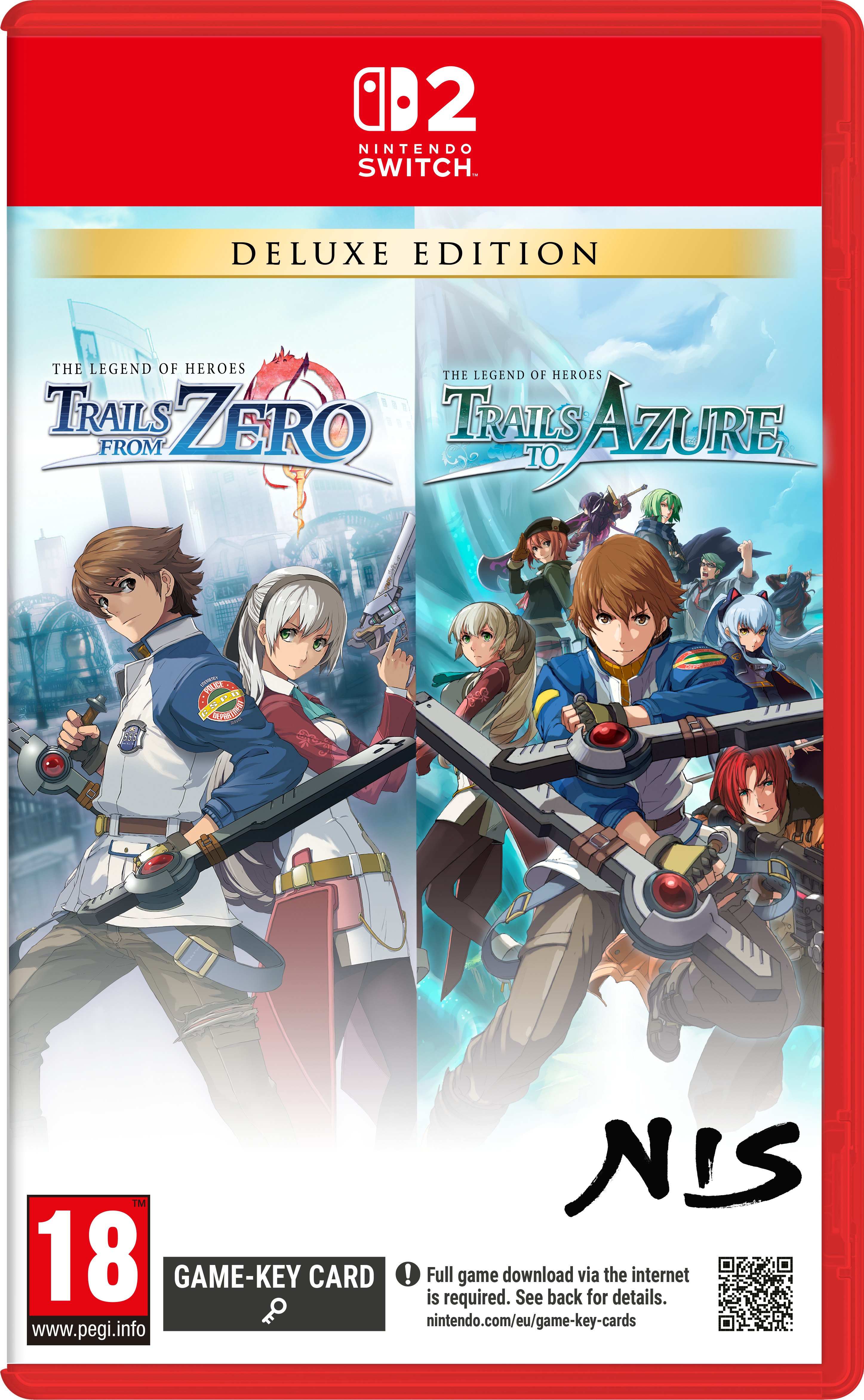 The Legend of Heroes: Trails from Zero / The Legend of Heroes: Trails to Azure  - Limited Edition - Nintendo Switch™ 2