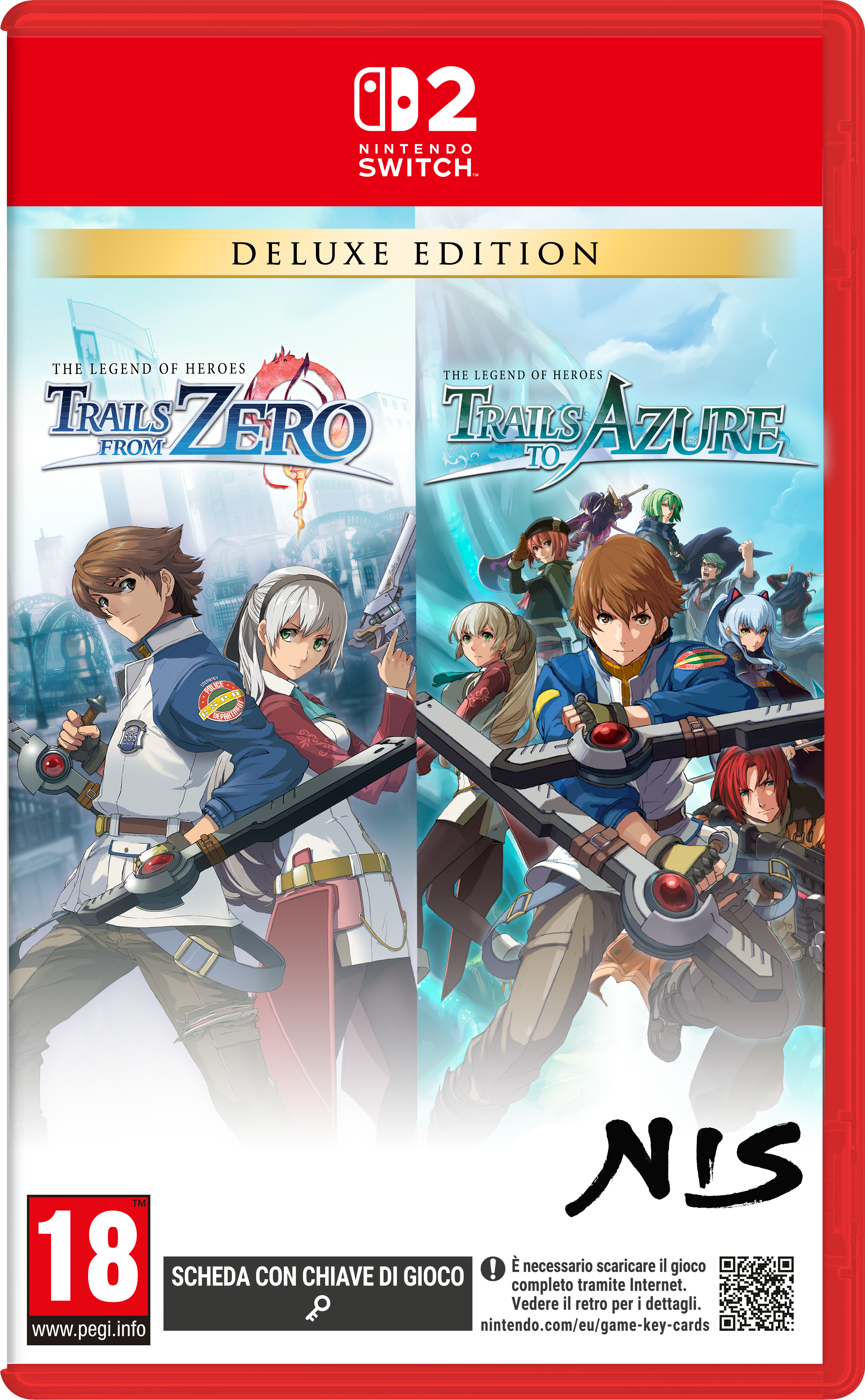 The Legend of Heroes: Trails from Zero / The Legend of Heroes: Trails to Azure  - Limited Edition - Nintendo Switch™ 2