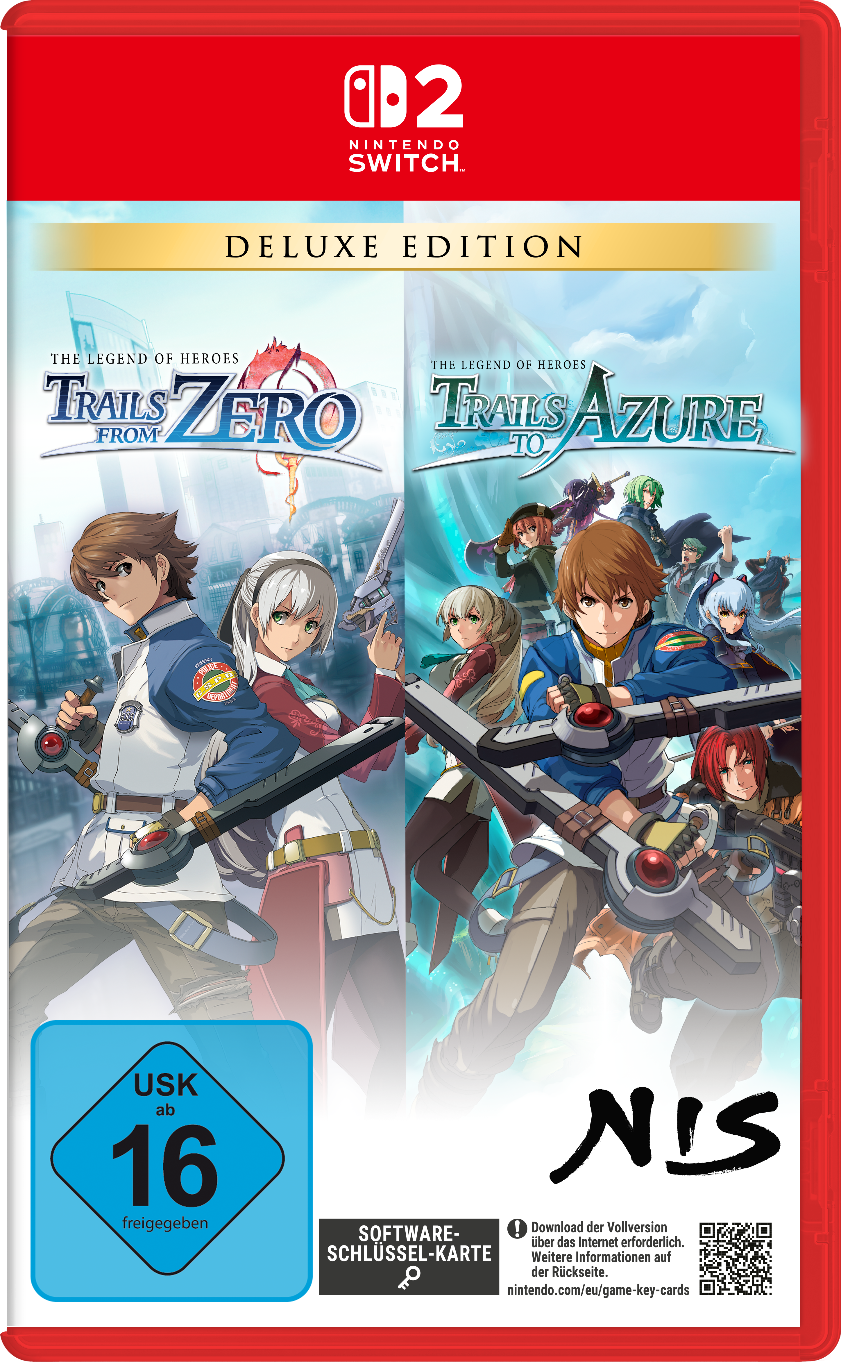 The Legend of Heroes: Trails from Zero / The Legend of Heroes: Trails to Azure  - Limited Edition - Nintendo Switch™ 2