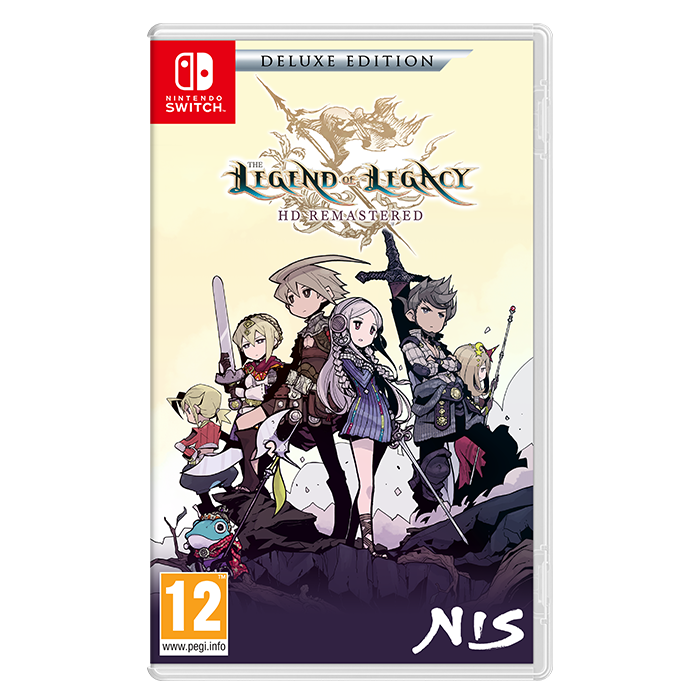 The Legend of Legacy HD Remastered - Deluxe Edition - Nintendo Switch™