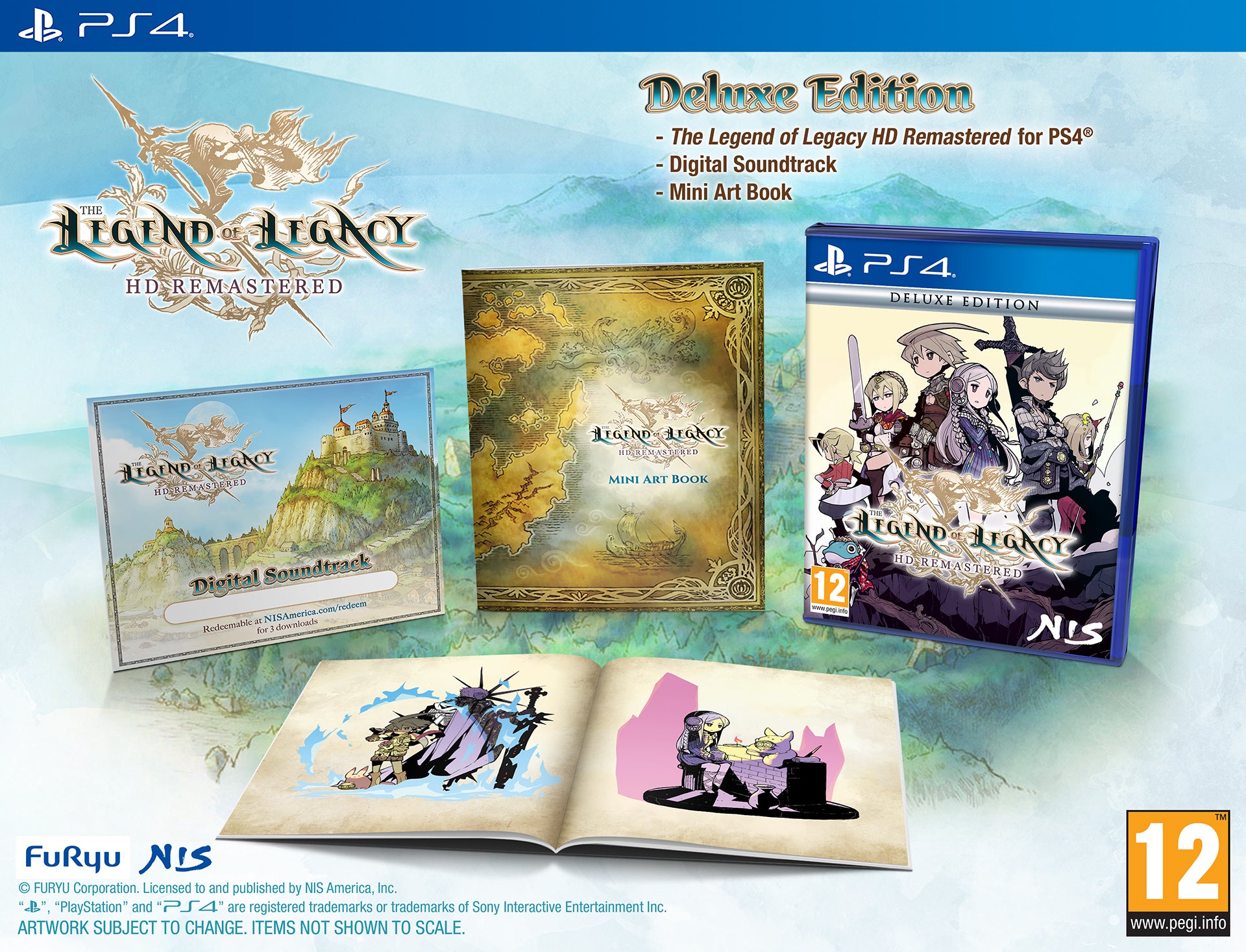 The Legend of Legacy HD Remastered - Deluxe Edition - PS4®