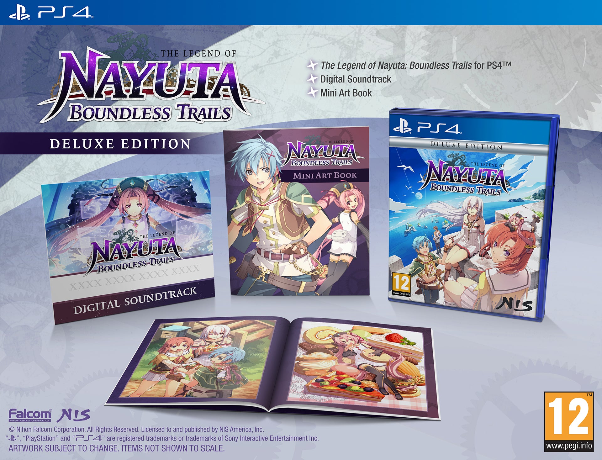 The Legend of Nayuta: Boundless Trails - Deluxe Edition - PS4