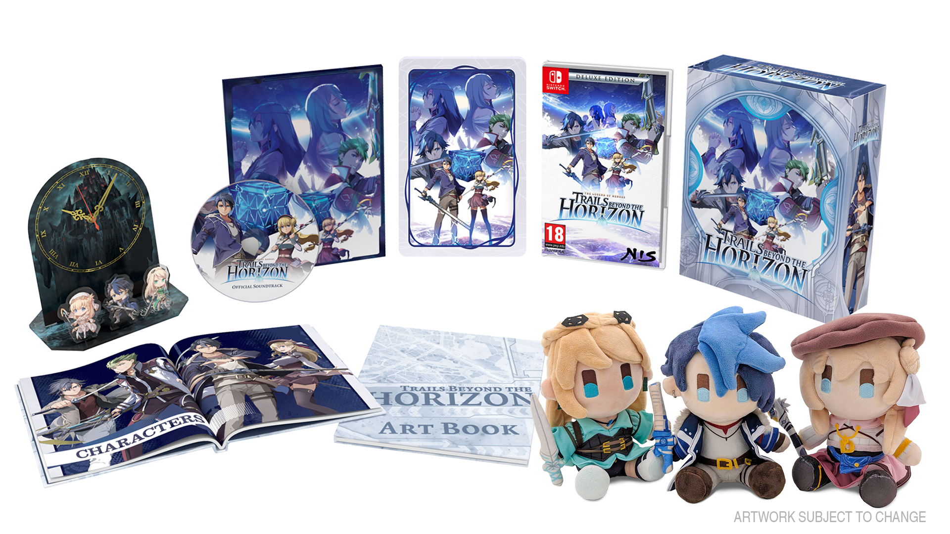 The Legend of Heroes: Trails beyond the Horizon - Limited Edition Plushie Bundle - Nintendo Switch™