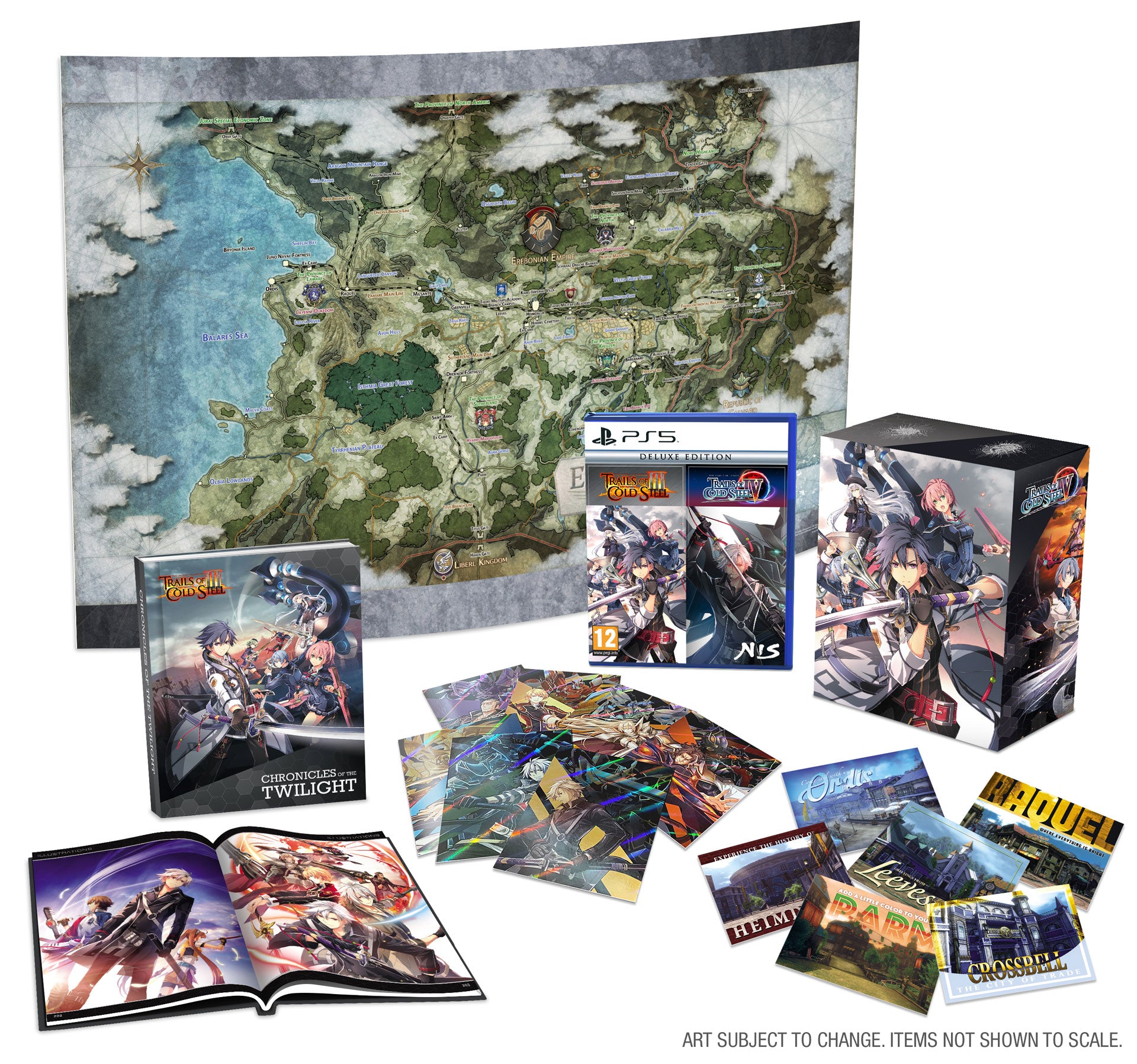 The Legend of Heroes: Trails of Cold Steel III The Legend of Heroes: Trails of Cold Steel IV Limited Edition PS5®