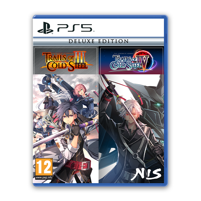 The Legend of Heroes: Trails of Cold Steel III / The Legend of Heroes: Trails of Cold Steel IV - Deluxe Edition - PS5®