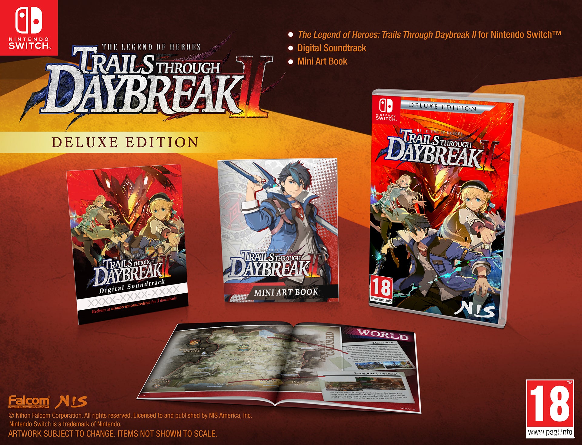 The Legend of Heroes: Trails through Daybreak II - Deluxe Edition - Nintendo Switch™