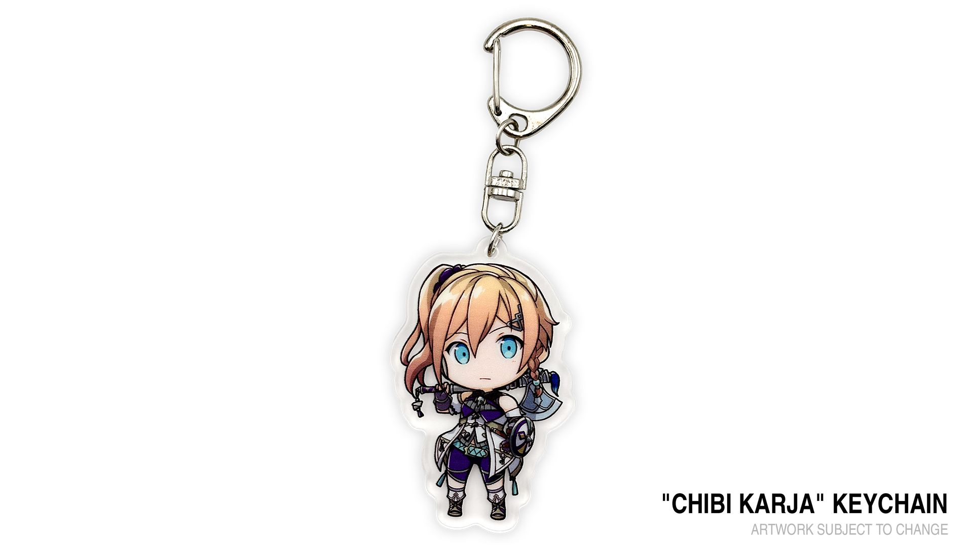 Ys X: Nordics - Chibi Karja Keychain