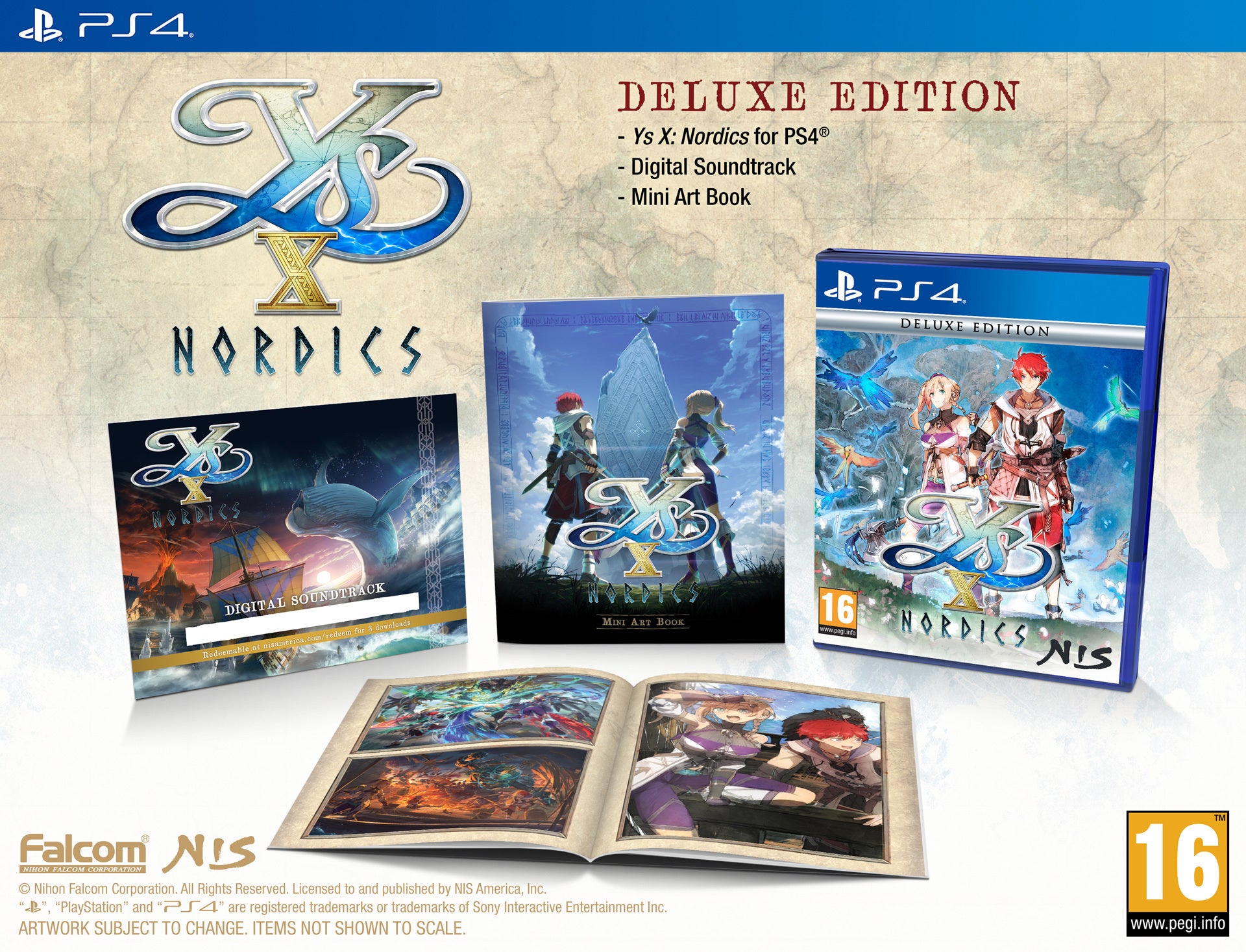 Ys X: Nordics - Deluxe Edition