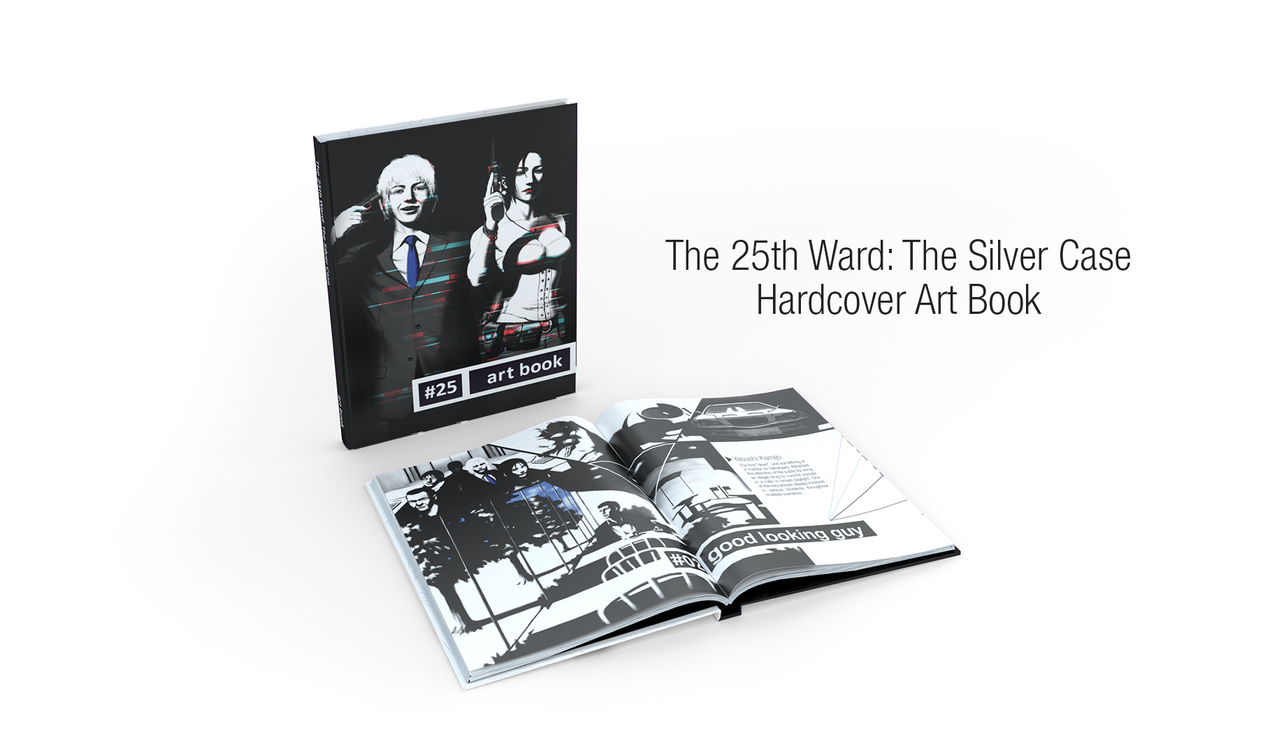 The 25th Ward: The Silver Case Hardcover Art Book