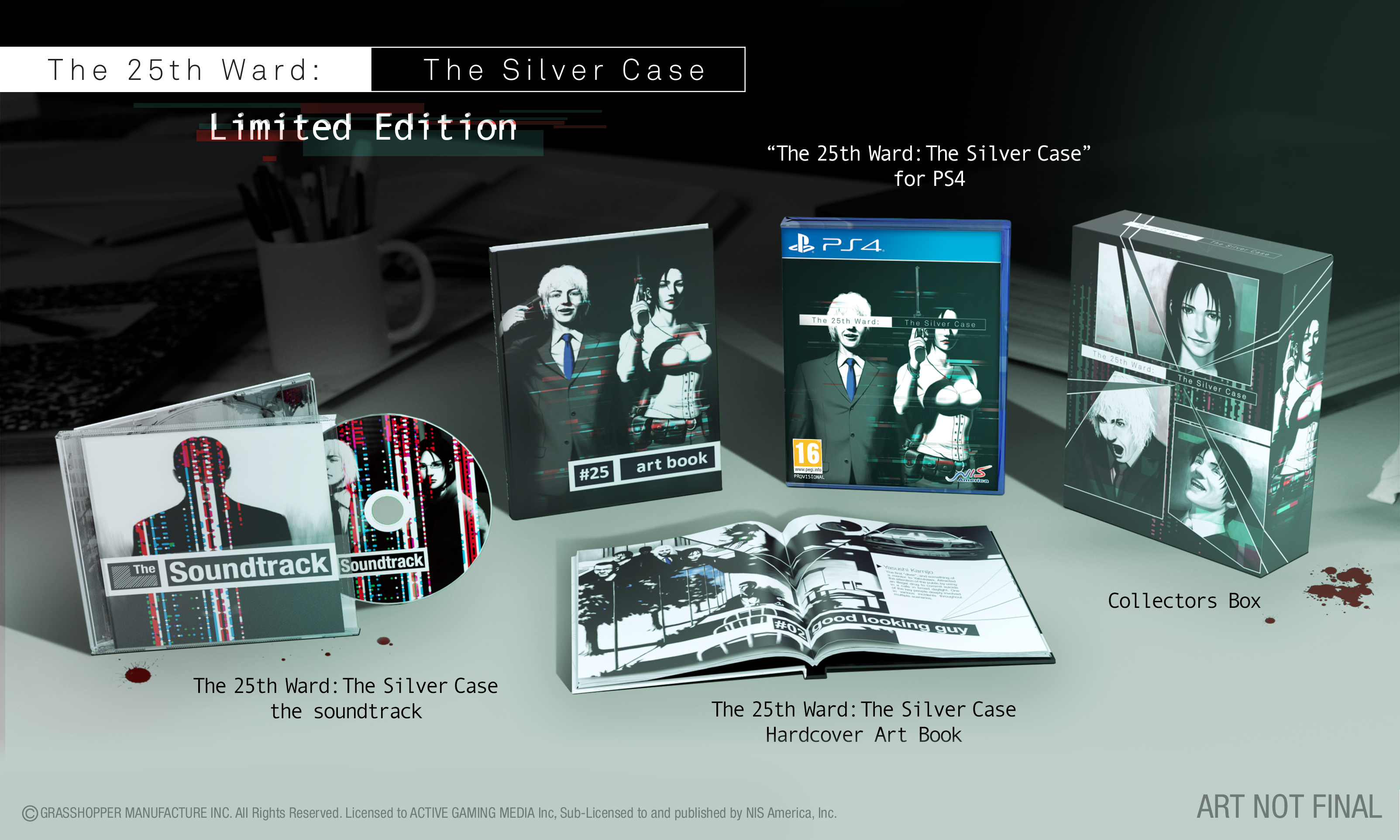 The 25th Ward: The Silver Case - Limited Edition Set