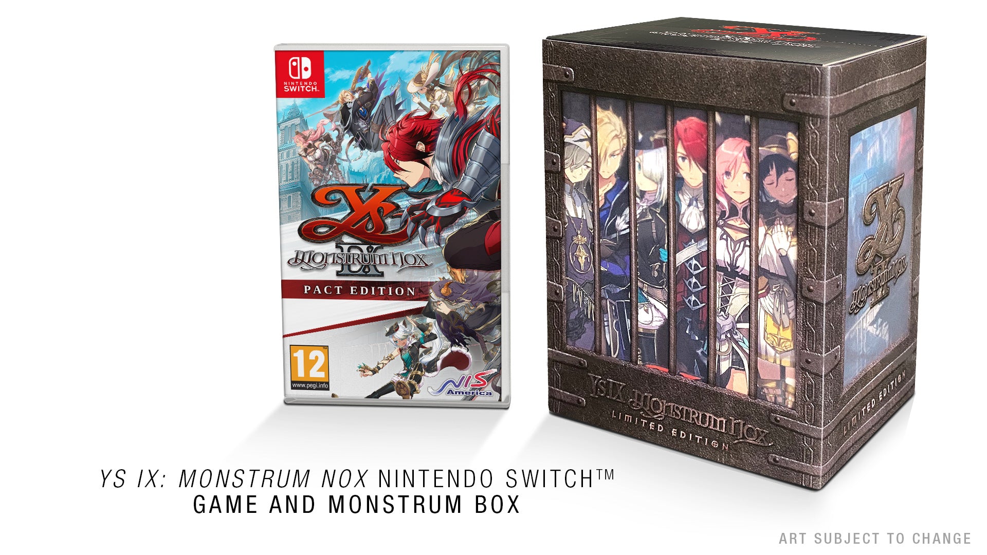 Ys IX: Monstrum Nox  - Limited Edition - Nintendo Switch™