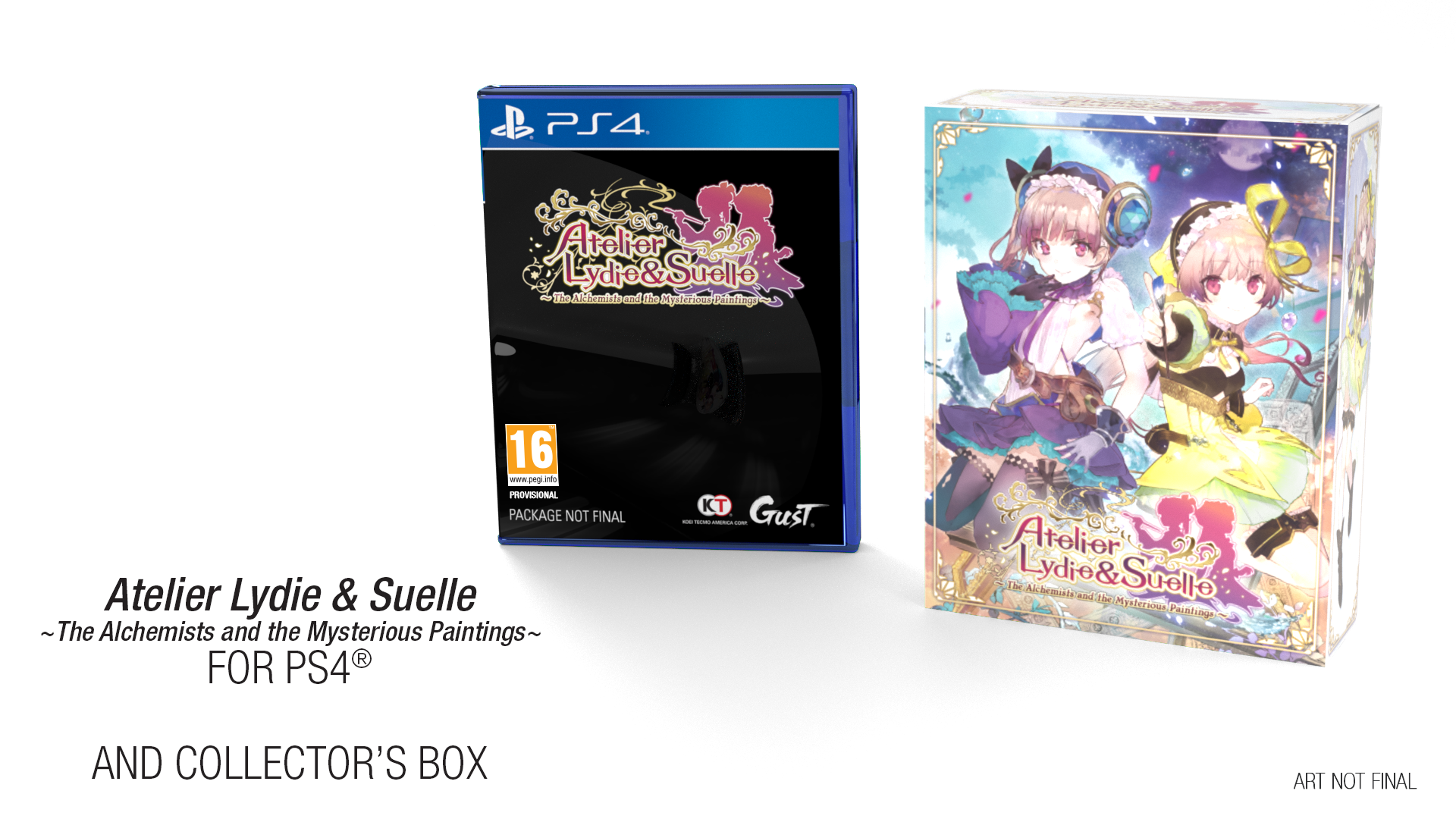 Atelier Lydie & Suelle - PS4 Game and Collector's Box