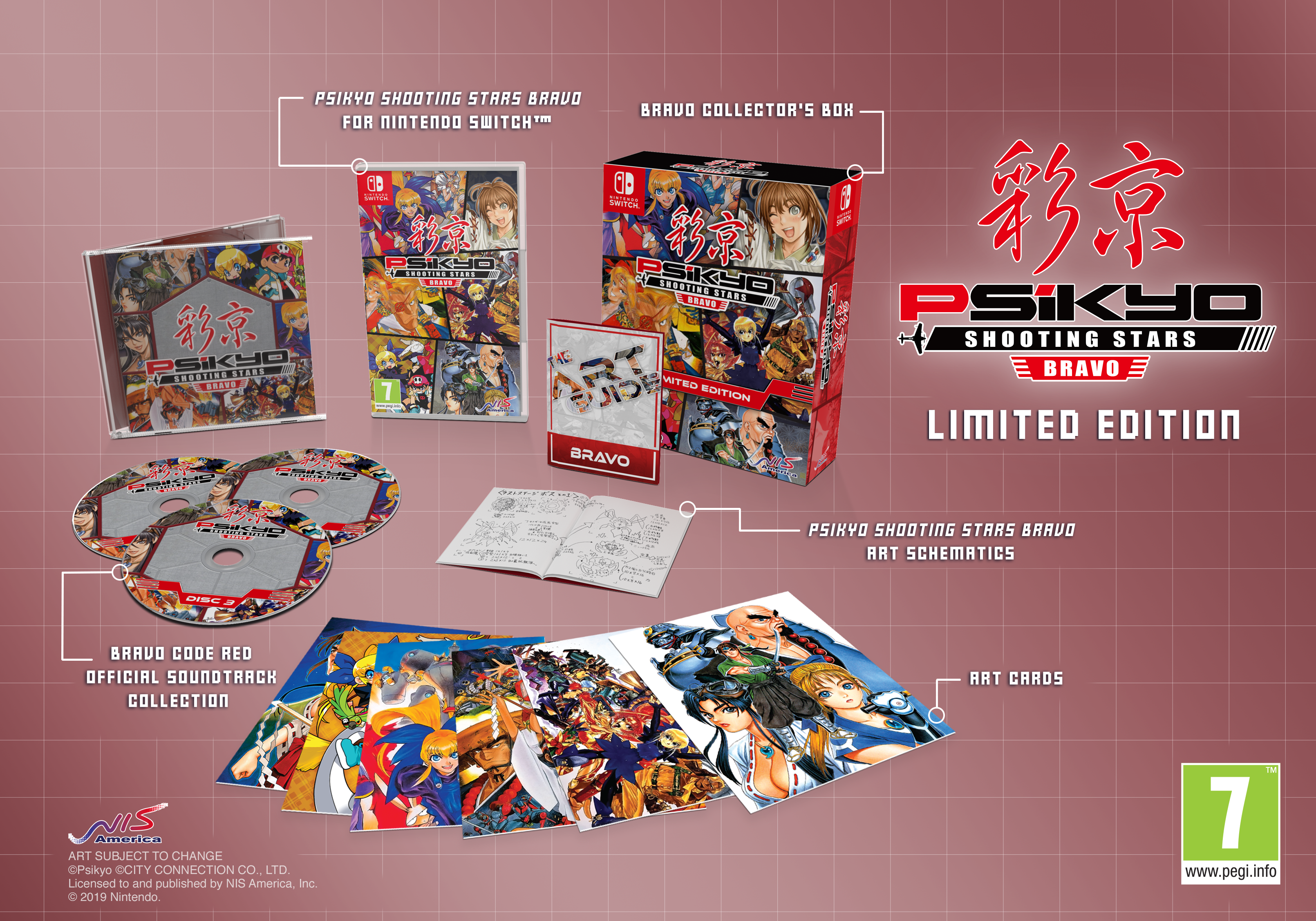 Psikyo Shooting Stars Bravo - Limited Edition - Nintendo Switch Psikyo Shooting Stars Bravo - Limited Edition - Nintendo Switch