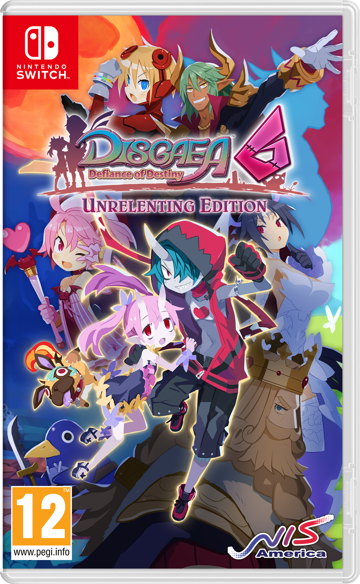 Disgaea 6 Defiance of Destiny Unrelenting Edition Nintendo