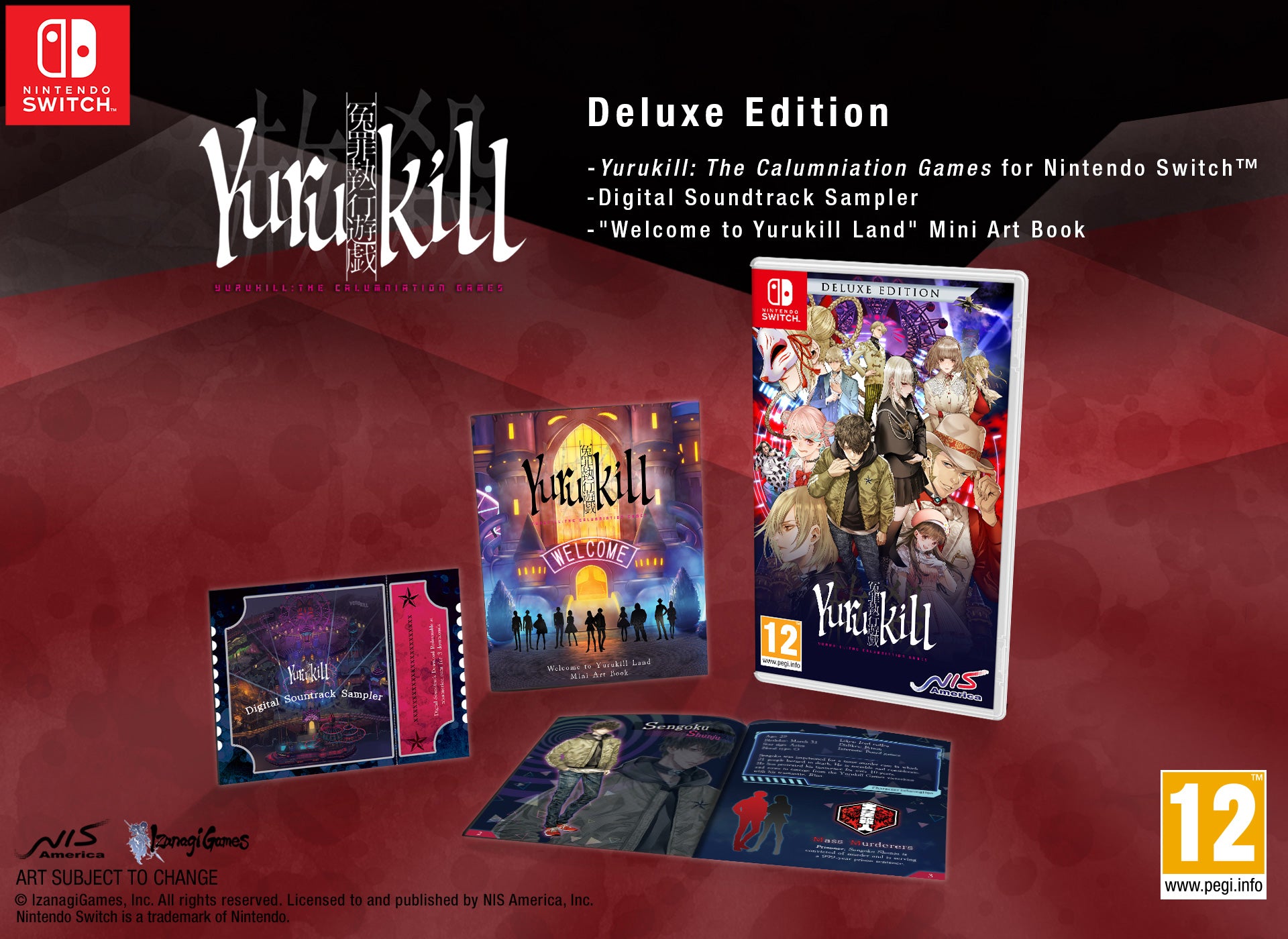 Yurukill: The Calumniation Games - Deluxe Edition - Nintendo Switch™