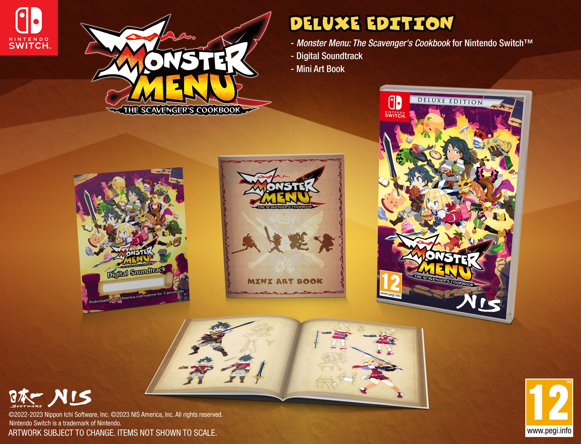 Monster Menu: The Scavenger's Cookbook - Deluxe Edition - Nintendo Switch™