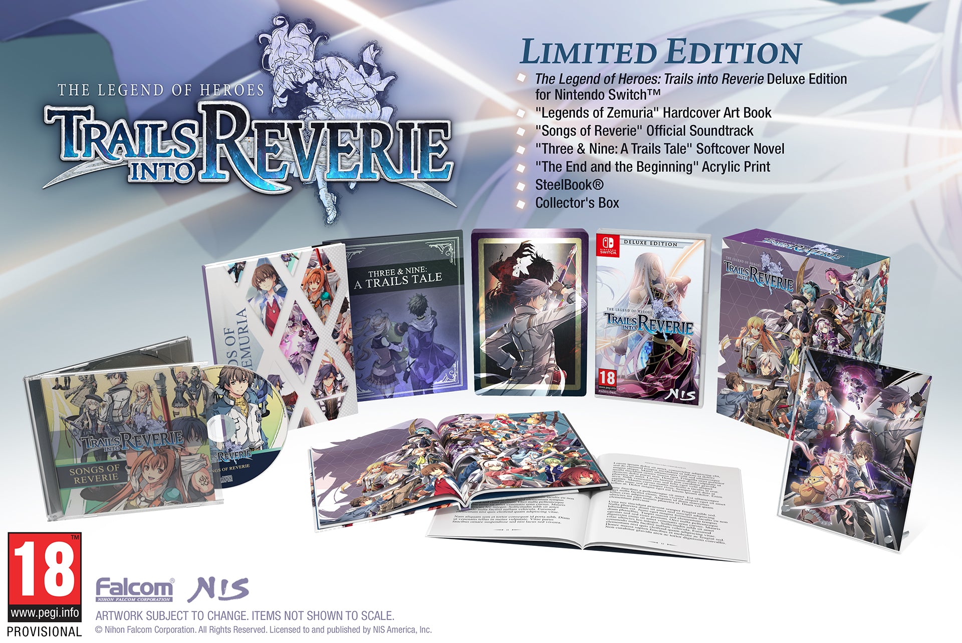 The Legend of Heroes: Trails into Reverie - Limited Edition with Lil' Reverie Plushie Set - Nintendo Switch™