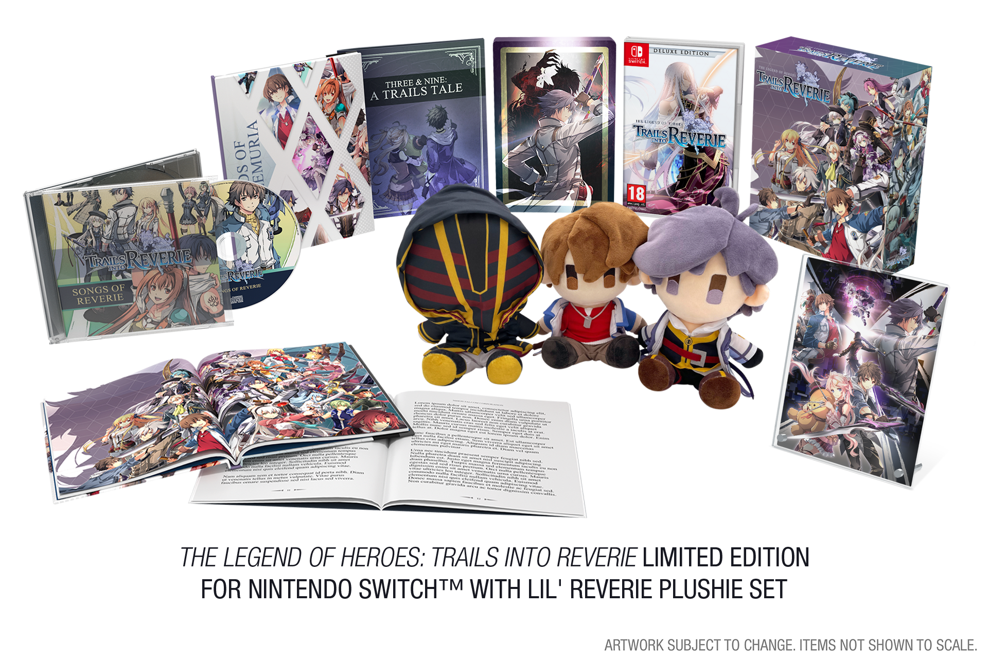 The Legend of Heroes: Trails into Reverie - Limited Edition with Lil' Reverie Plushie Set - Nintendo Switch™