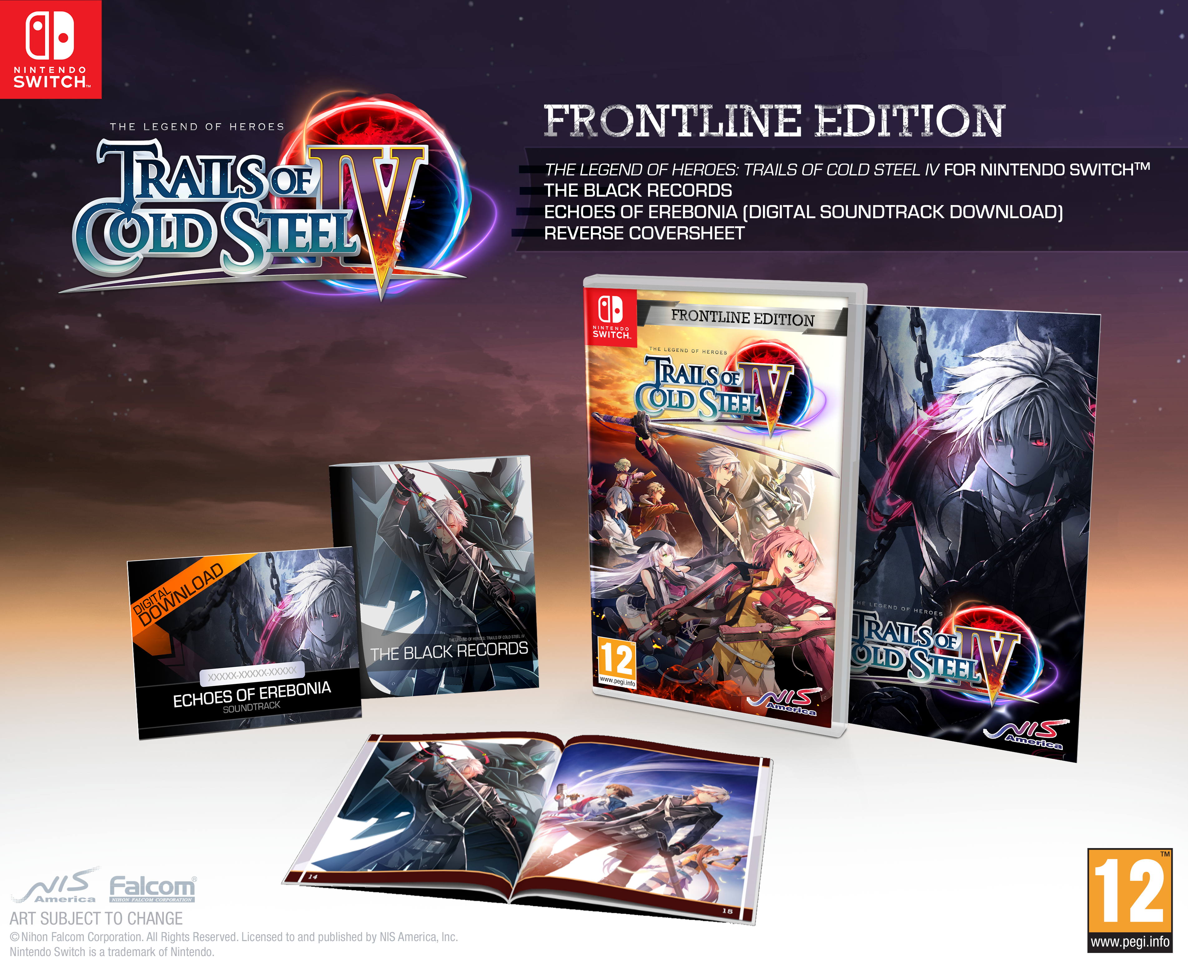 Trails of cold steel IV switch 欧州版 The Legend of Heroes: Trails of Cold Steel IV Frontline