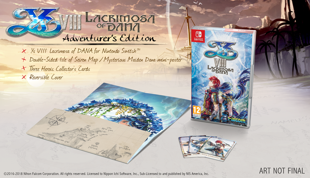 Ys VIII: Lacrimosa Of DANA - Adventurer`s Edition (Nintendo SWITCH)