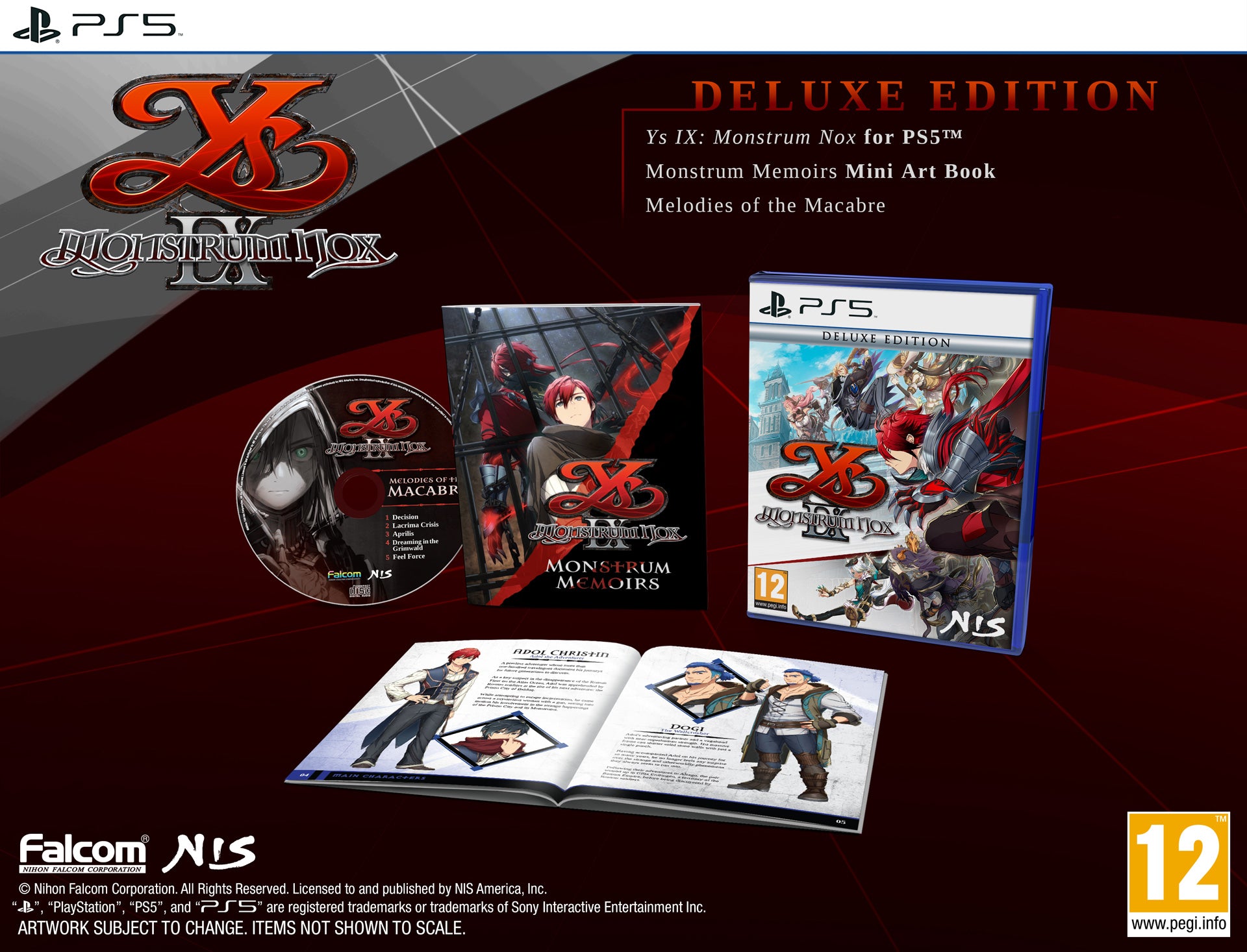 Ys IX: Monstrum Nox - Deluxe Edition - PS5®