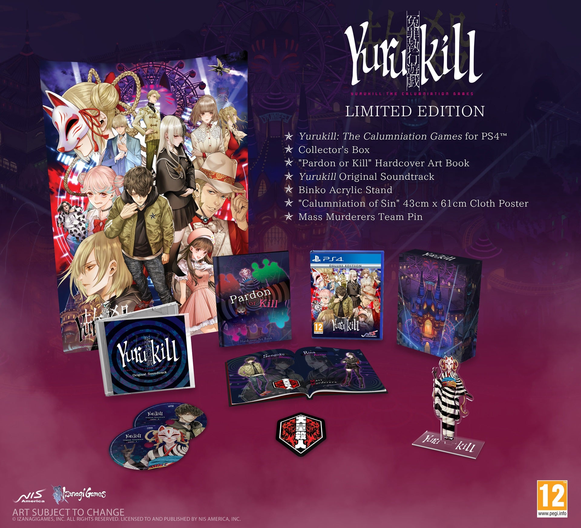 Yurukill: The Calumniation Games - Limited Edition - PS4®