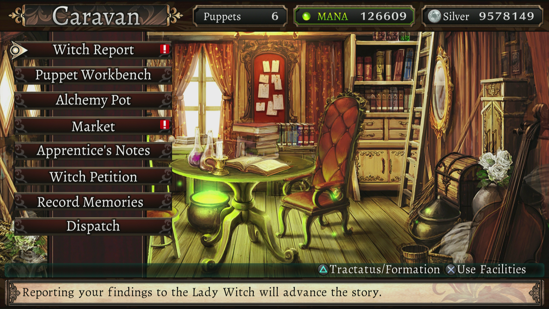 LABYRINTH OF REFRAIN: COVEN OF DUSK - Screenshot