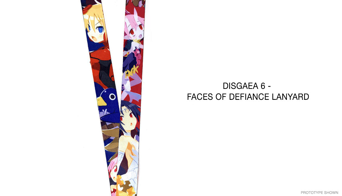 Disgaea 6: Defiance of Destiny - Faces of Defiance Lanyard