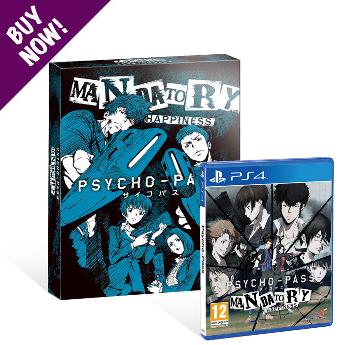 PSYCHO-PASS: Mandatory Happiness Collectible Box and Game